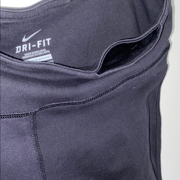 Black Nike Dri-Fit Capris - Picture 6 of 7